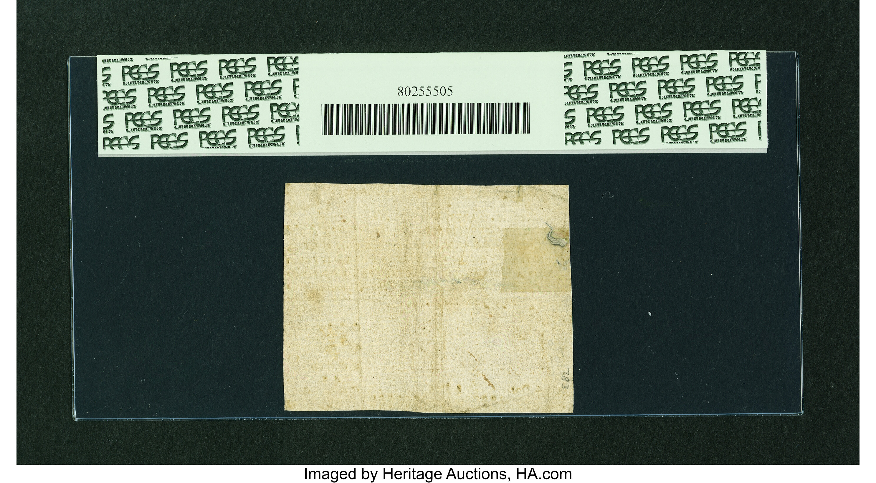 image for: Georgia June 8, 1777 $4/5 PCGS Apparent Very Fine 30....