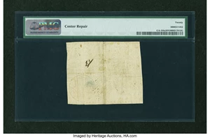image for: Georgia June 8, 1777 $2 PMG Very Fine 20 NET....