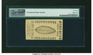 image for: New Jersey June 22, 1756 3s PMG Choice Uncirculated 64 EPQ....
