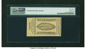 image for: New Jersey June 22, 1756 12s PMG Choice Uncirculated 63 EPQ....