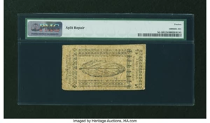 image for: New Jersey April 12, 1760 £3 PMG Fine 12 NET....