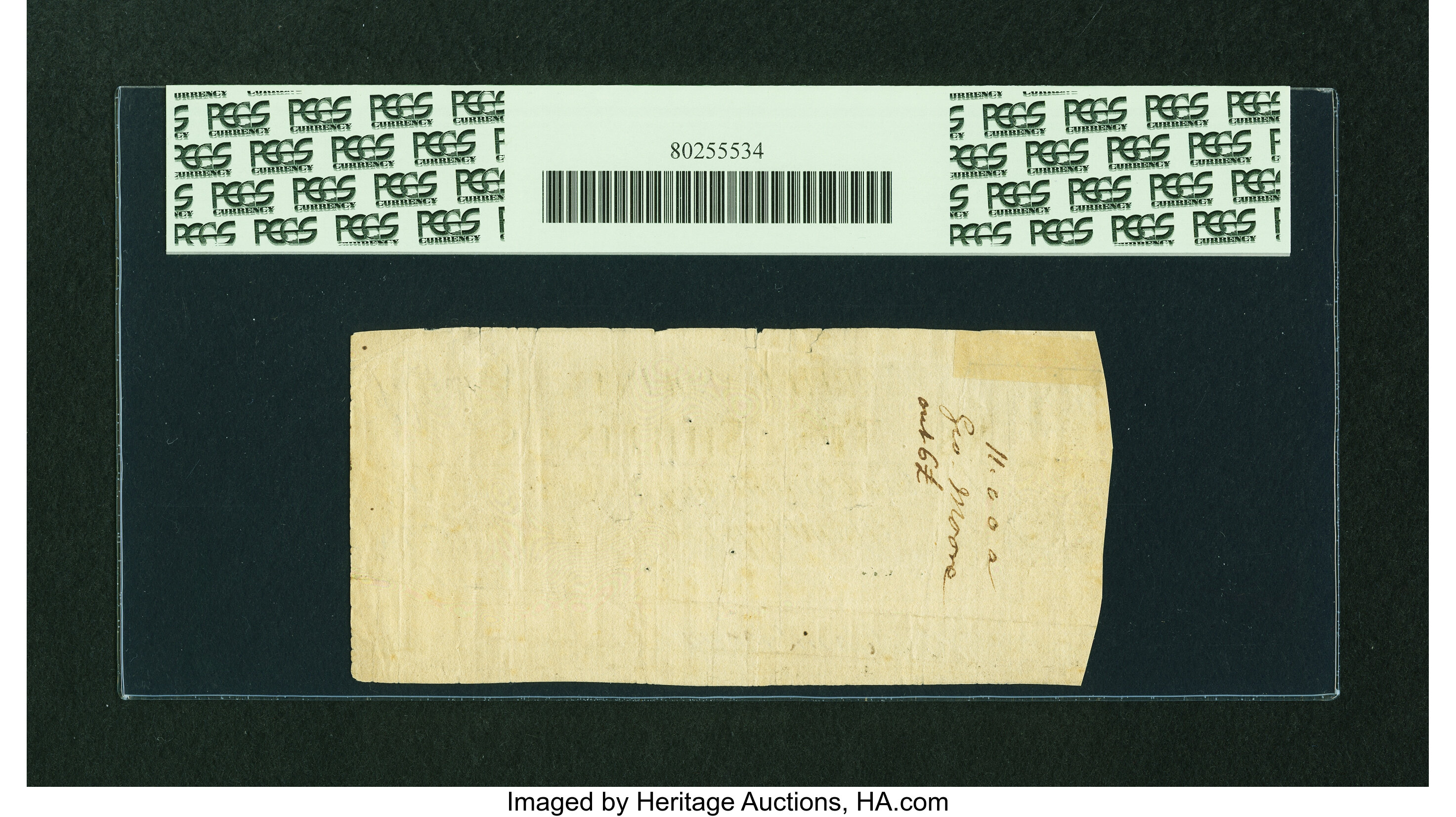 image for: North Carolina March 9, 1754 10s PCGS Apparent Very Fine 30....