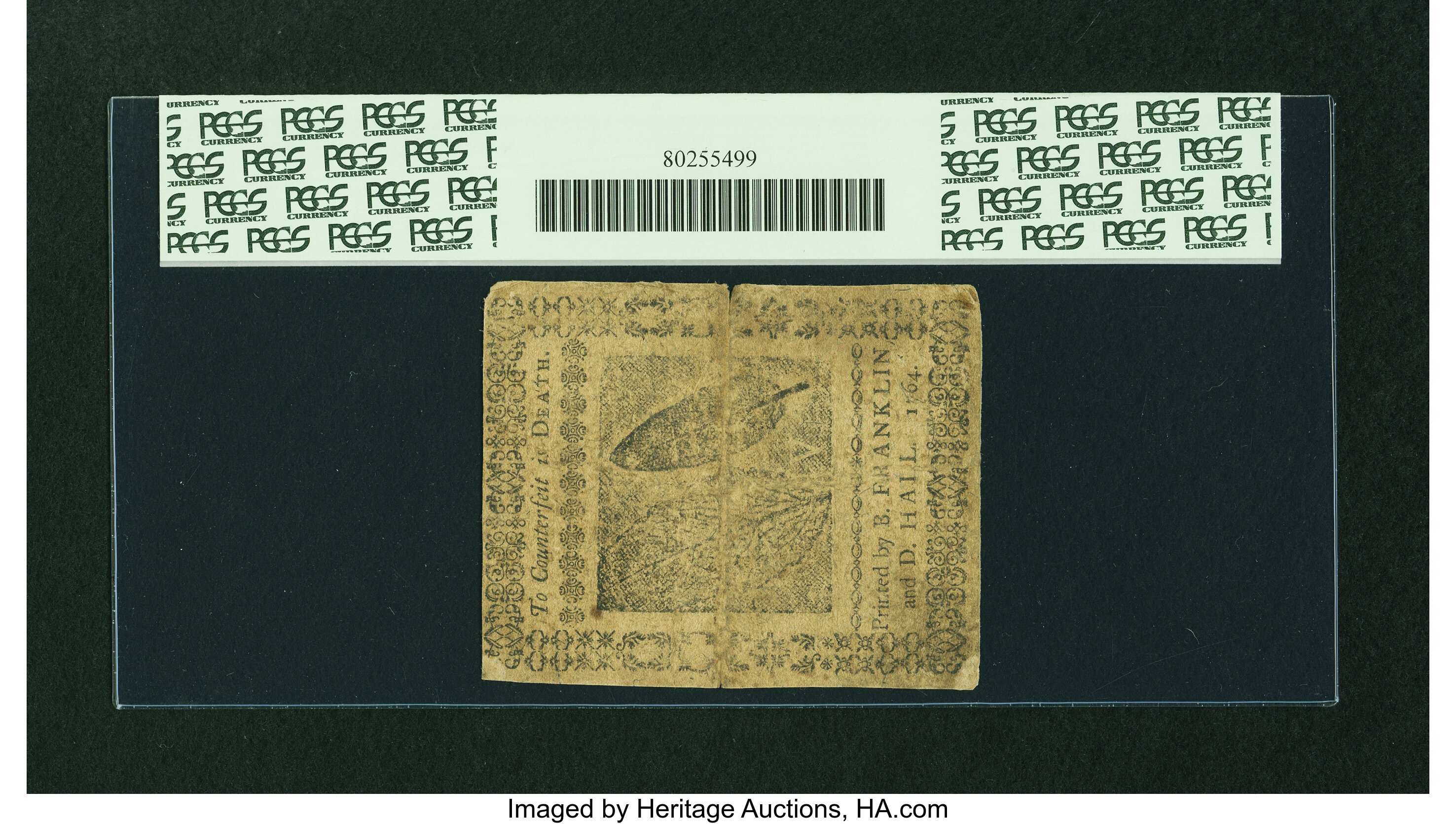 image for: Pennsylvania June 18, 1764 5s PCGS Apparent Fine 15....