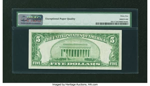 image for: Fr. 1951-C* $5 1928A Federal Reserve Note. PMG Choice Very Fine 35 EPQ....