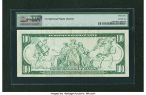 image for: Fr. 1130 $100 1914 Federal Reserve Note PMG Choice Very Fine 35 EPQ....