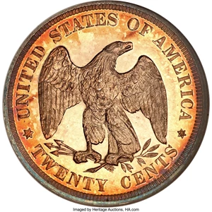 image for: 1875 20C PR67 ★ Cameo NGC....