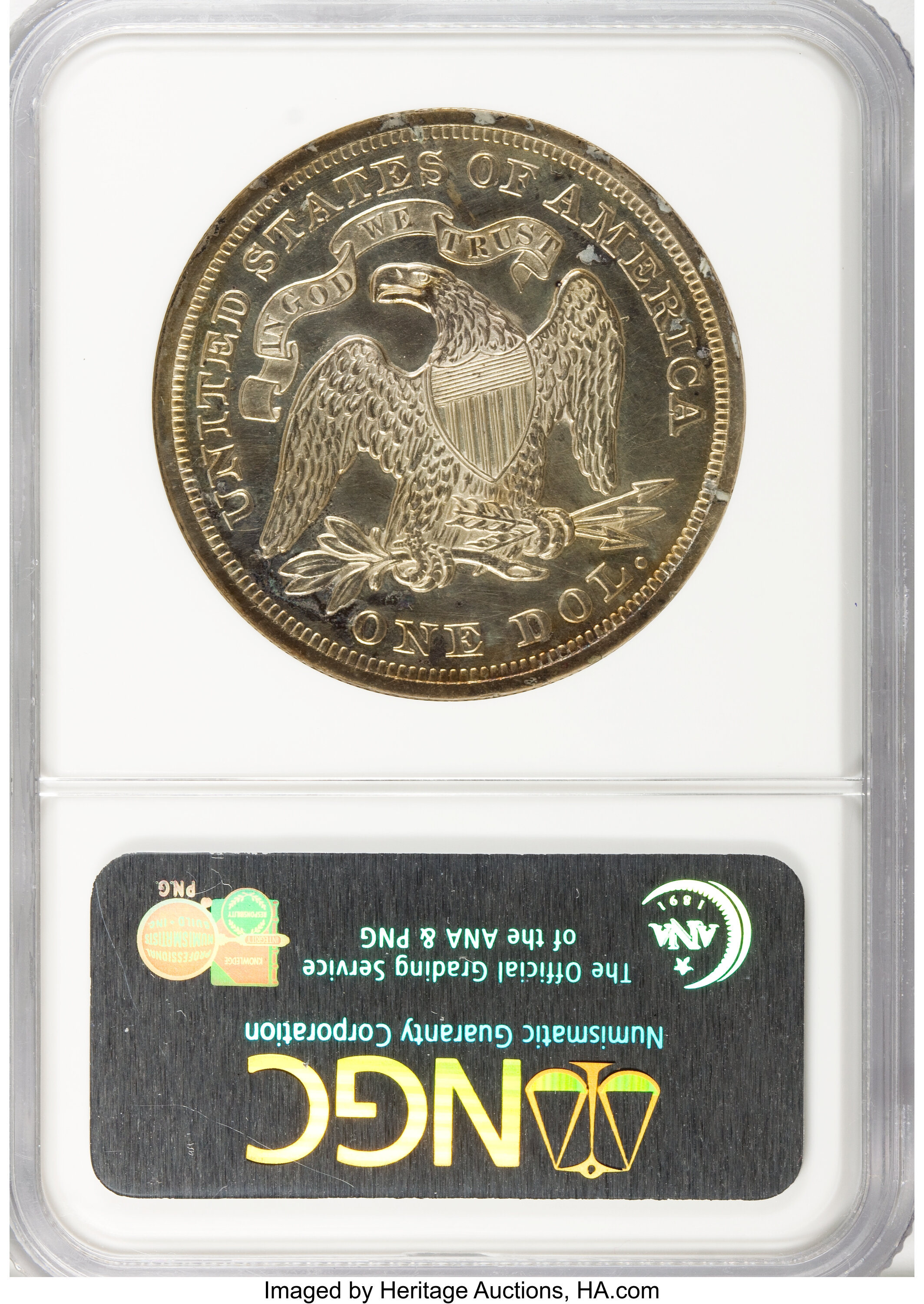 image for: 1871 $1 Dollar, Judd-1126, Pollock-1262, R.8, PR63 NGC....