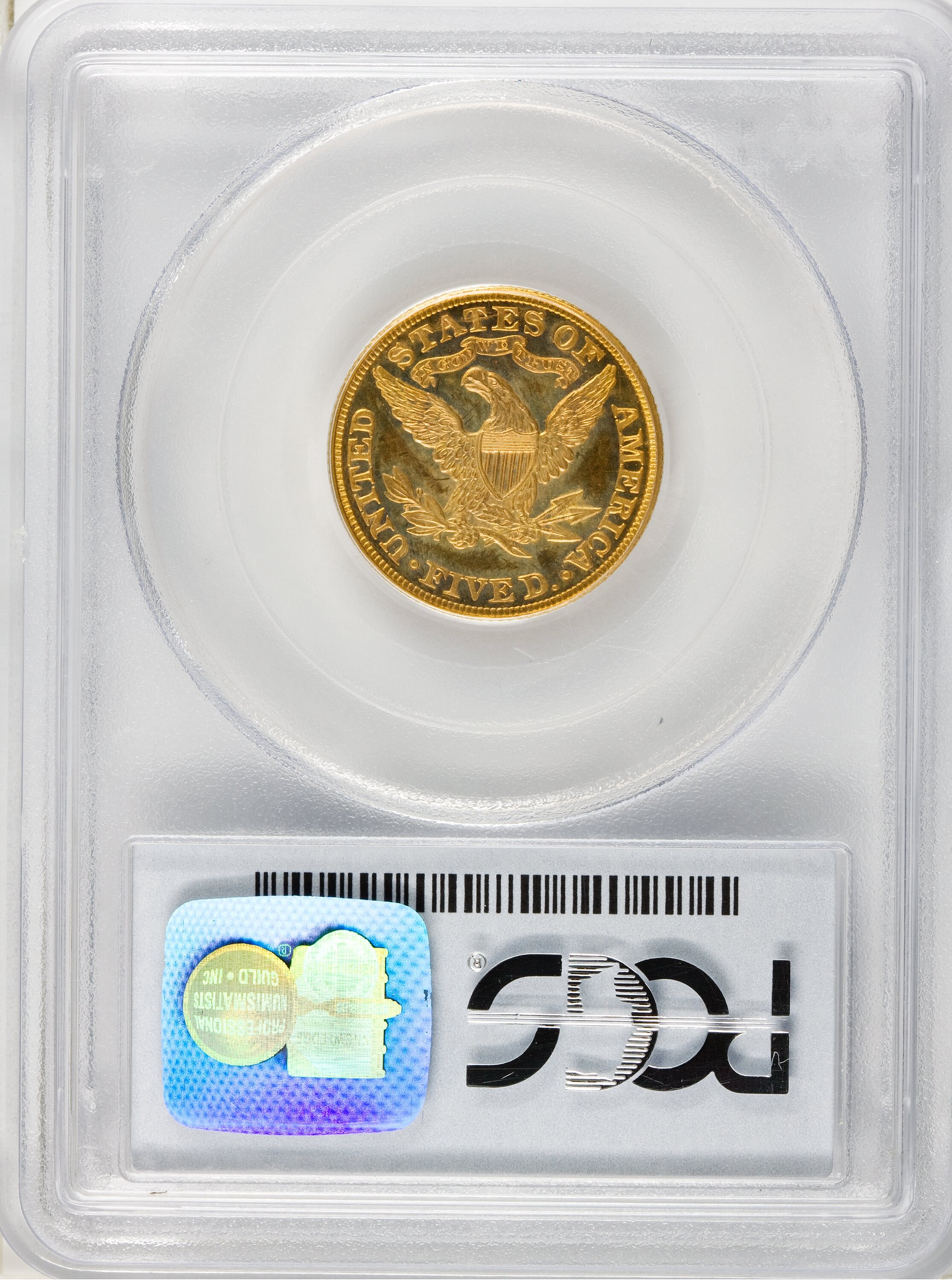 image for: 1885 $5 PR62 Cameo PCGS....