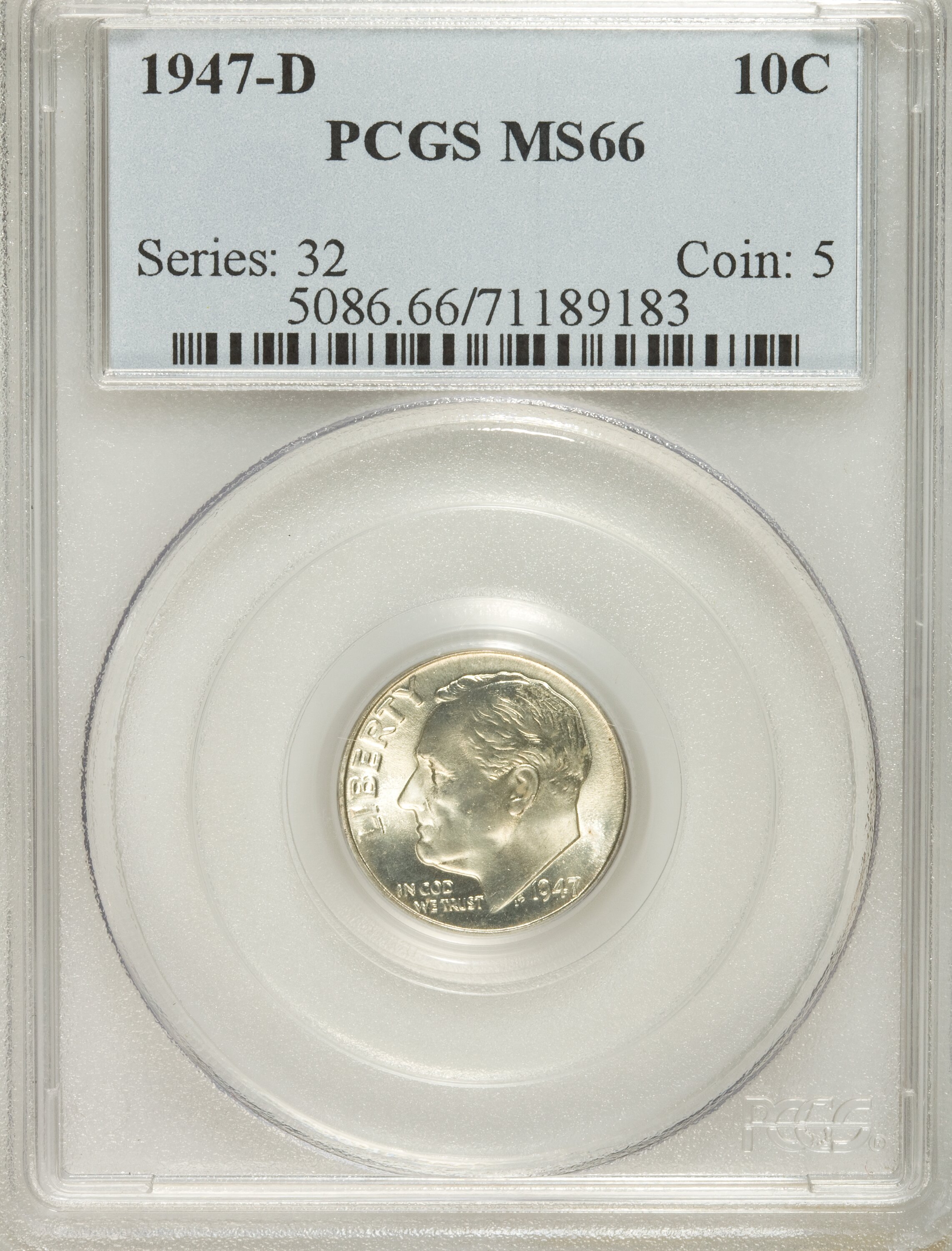 1947-D 10c VF30 thumbnail 24