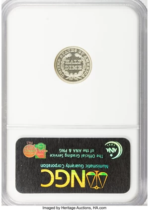 image for: 1852 H10C PR63 Cameo NGC. CAC....