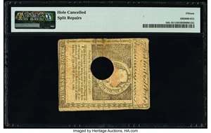 image for: New Hampshire April 29, 1780 $3 PMG Choice Fine 15....