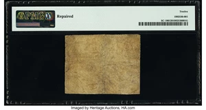 image for: South Carolina November 15, 1775 10s PMG Fine 12....