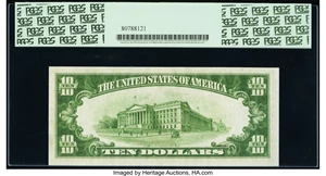 image for: Fr. 2001-L $10 1928A Federal Reserve Note. PCGS Very Choice New 64PPQ....