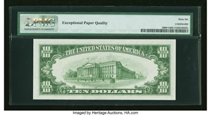 image for: Fr. 2009-G $10 1934D Federal Reserve Note. PMG Gem Uncirculated 66 EPQ....