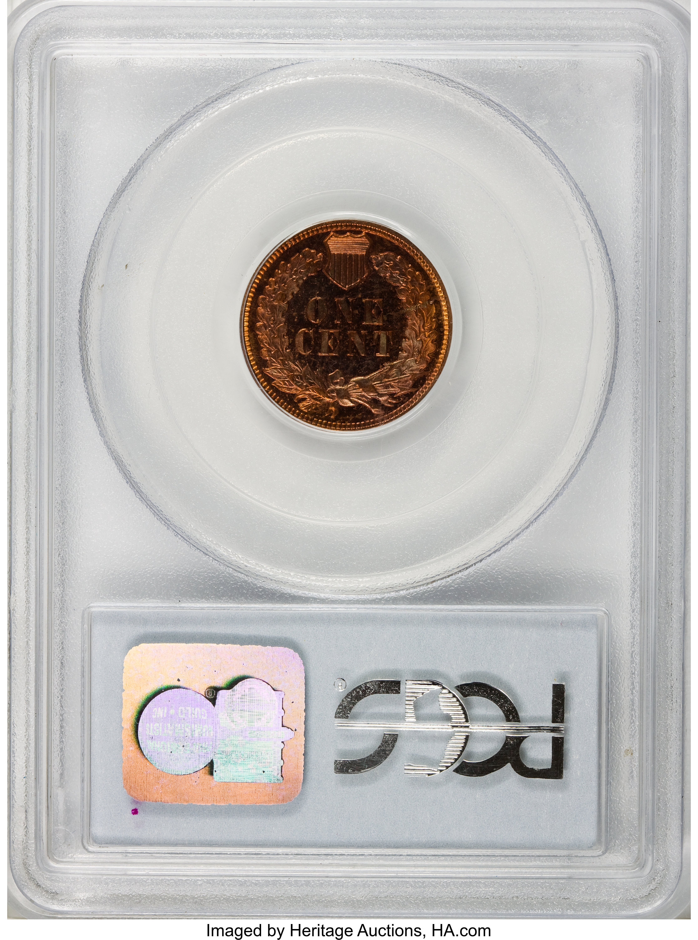 image for: 1898 1C PR64 Red Cameo PCGS....