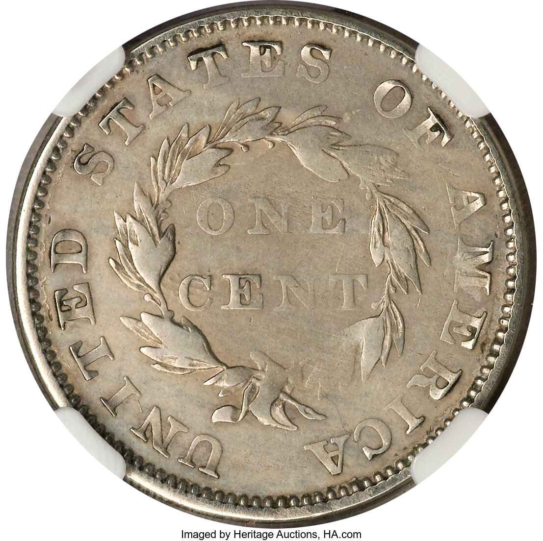 image for: 1855 E1C Flying Eagle Cent, Judd-171, Pollock-196, Low R.7, XF45 NGC....