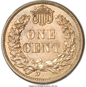 image for: 1859 P1C Indian Cent, Judd-227, Pollock-271, Low R.6, PR61 ANACS....