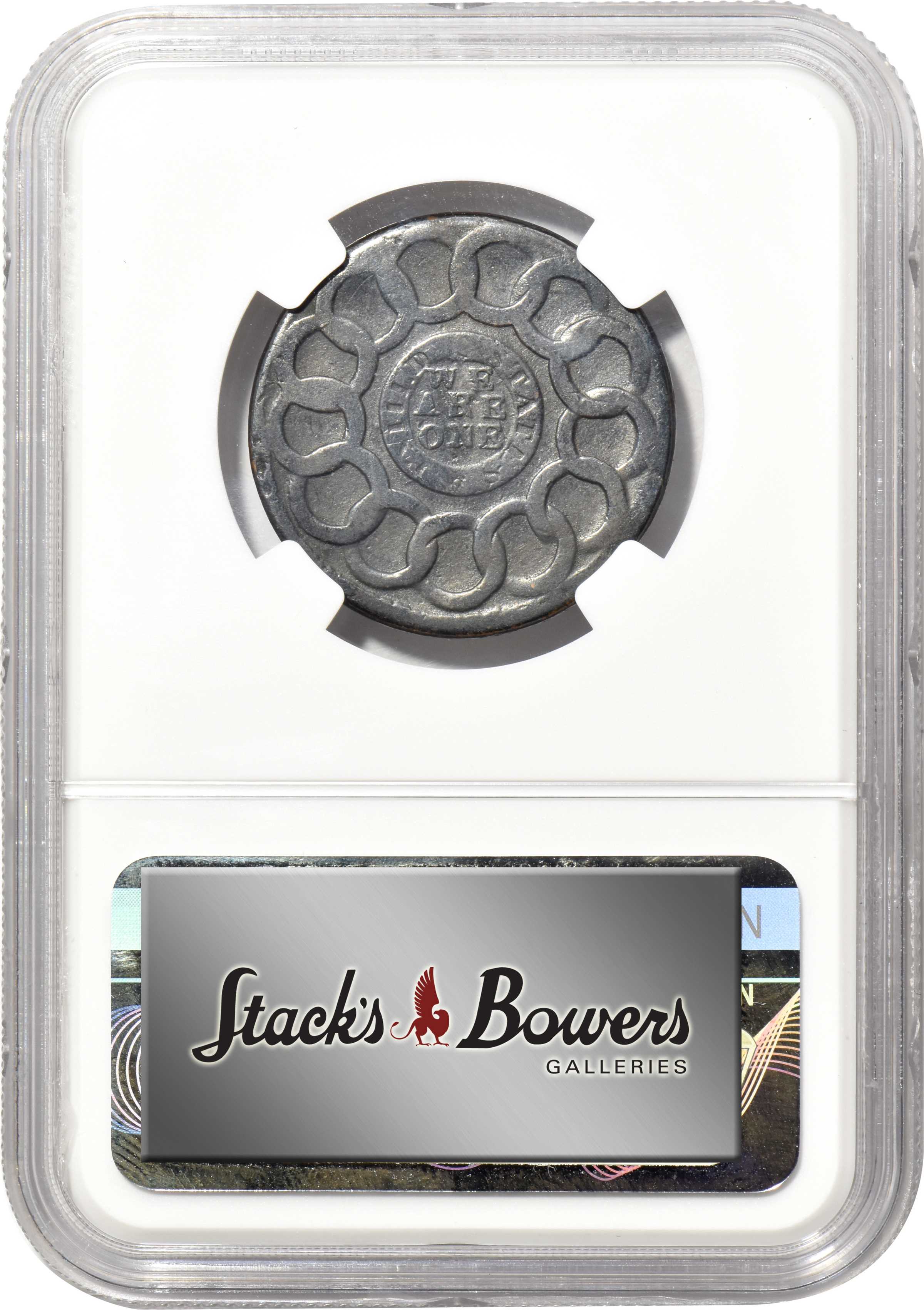 image for: 1787 Fugio Copper. Club Rays. Newman 2-C, W-6630. Rarity-6. Concave Ends, FUCIO, UNITED STATES. Good-6 BN (NGC).