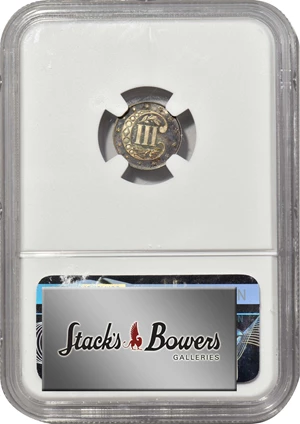 image for: 1869 Silver Three-Cent Piece. MS-67 (NGC).