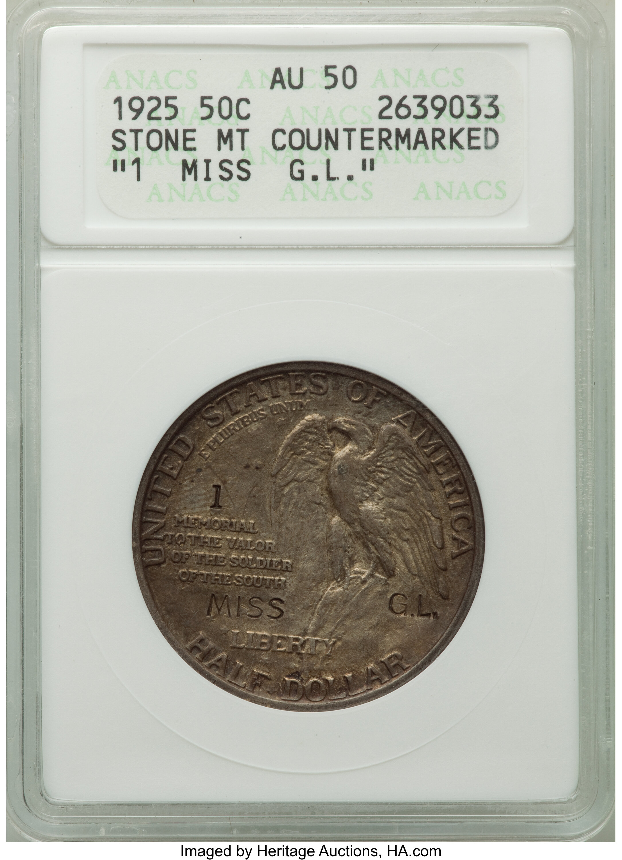 1925 Stone Mountain Half dollar MS Values | Greysheet