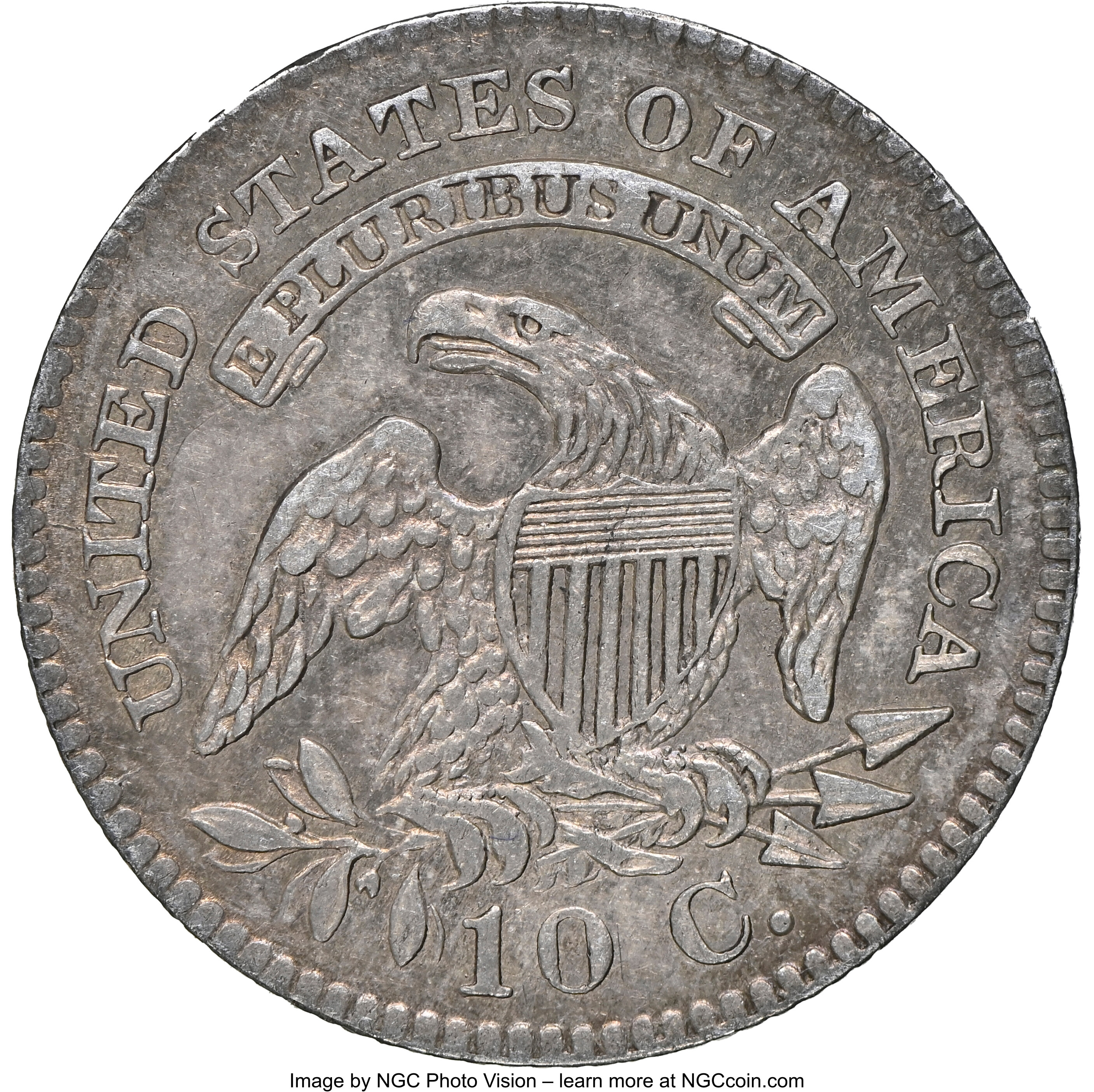 1827 10c Pointed Top 1 MS67 thumbnail 23