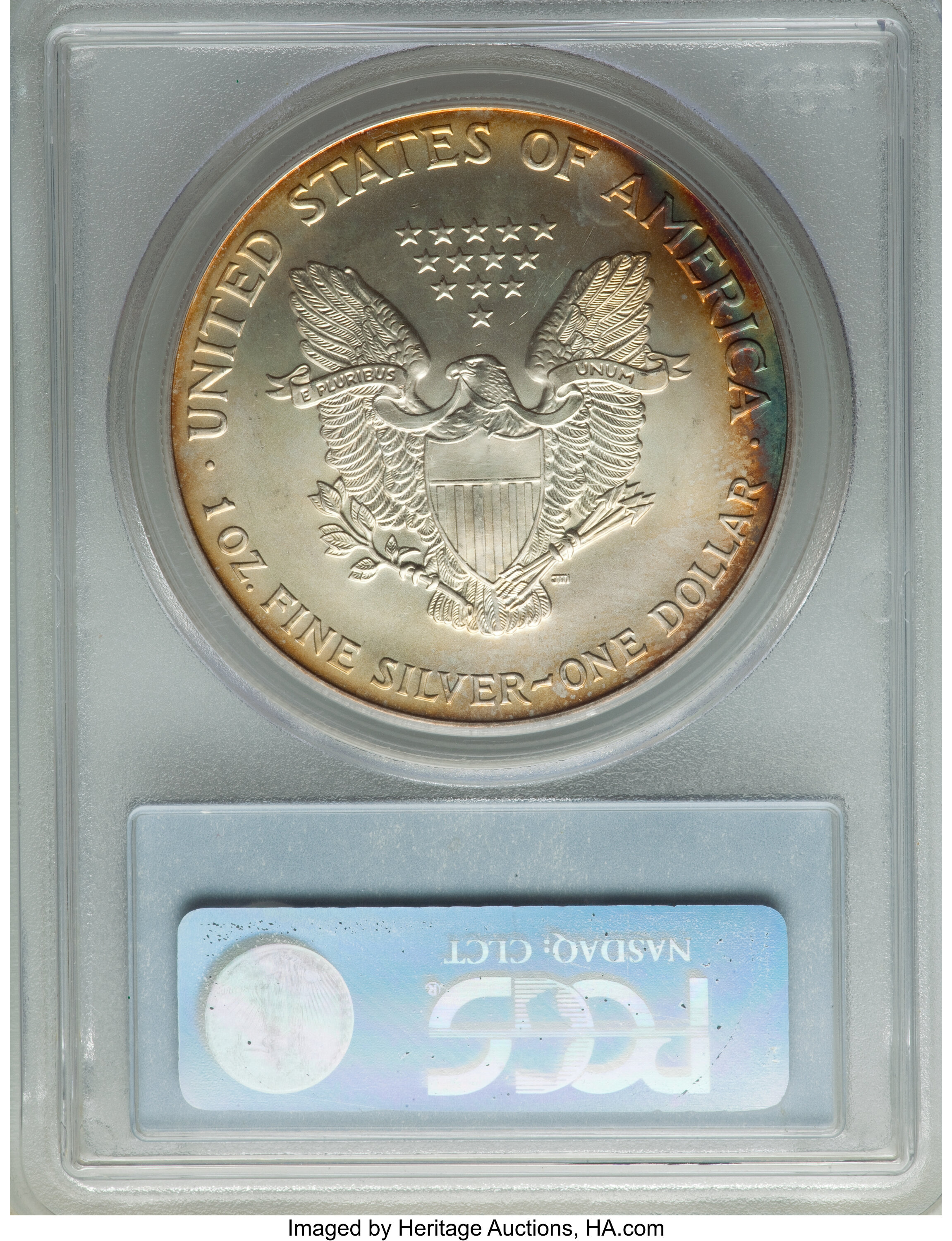 2001 $1  Silver Eagle MS63 thumbnail 21