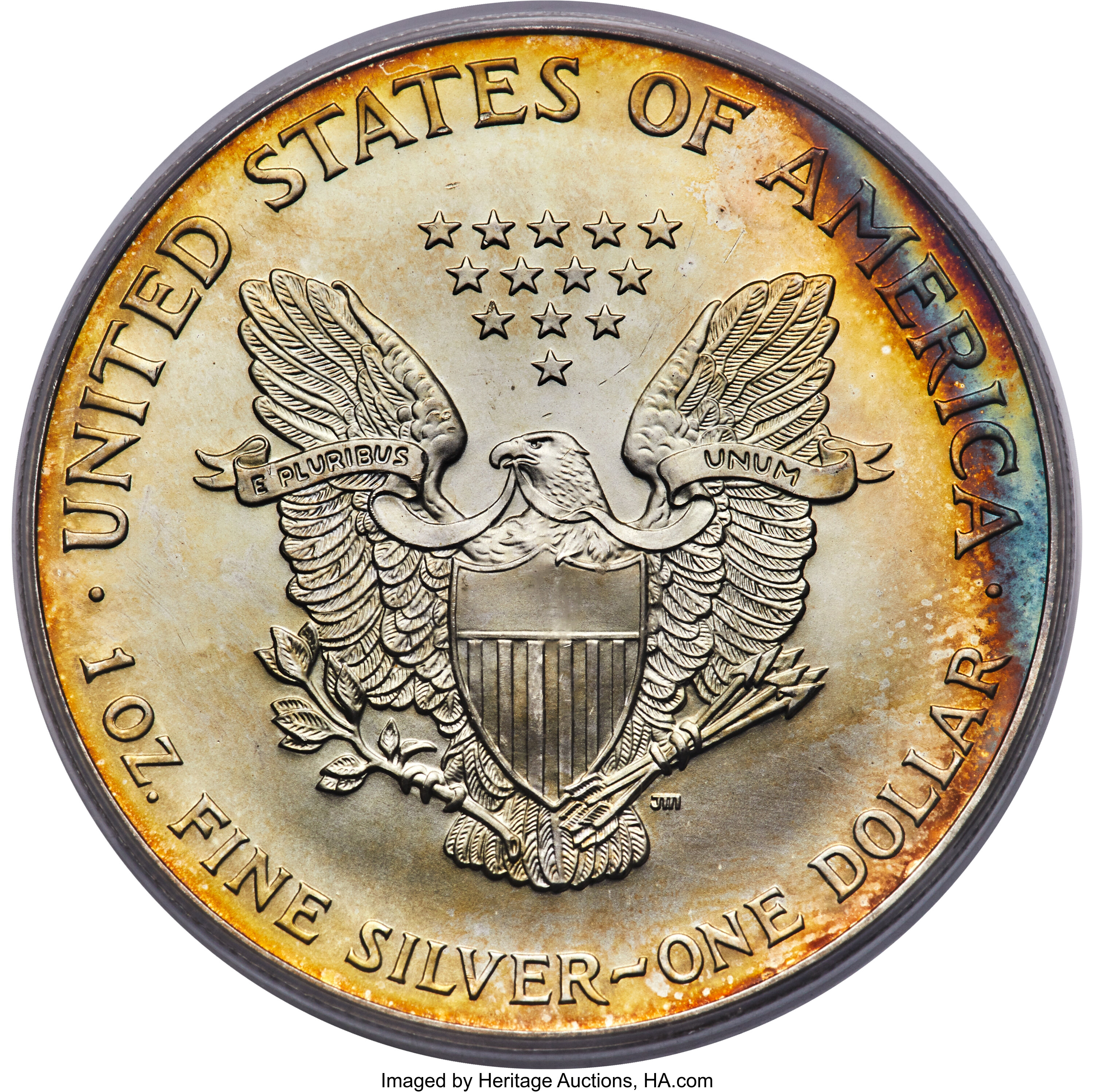 2001 $1  Silver Eagle MS63 thumbnail 22