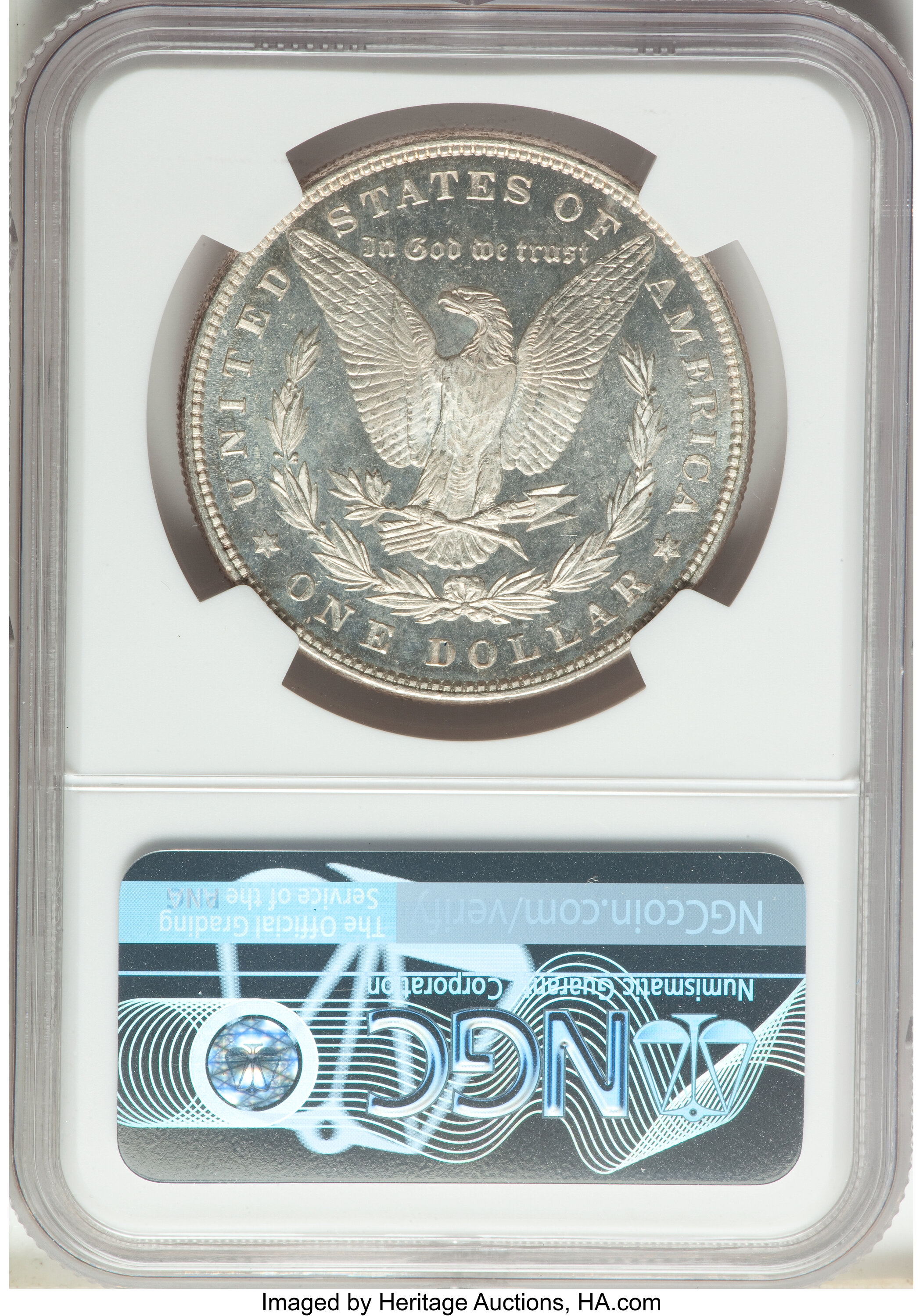 1885 $1  MS DMPL AU58 DMPL thumbnail 2