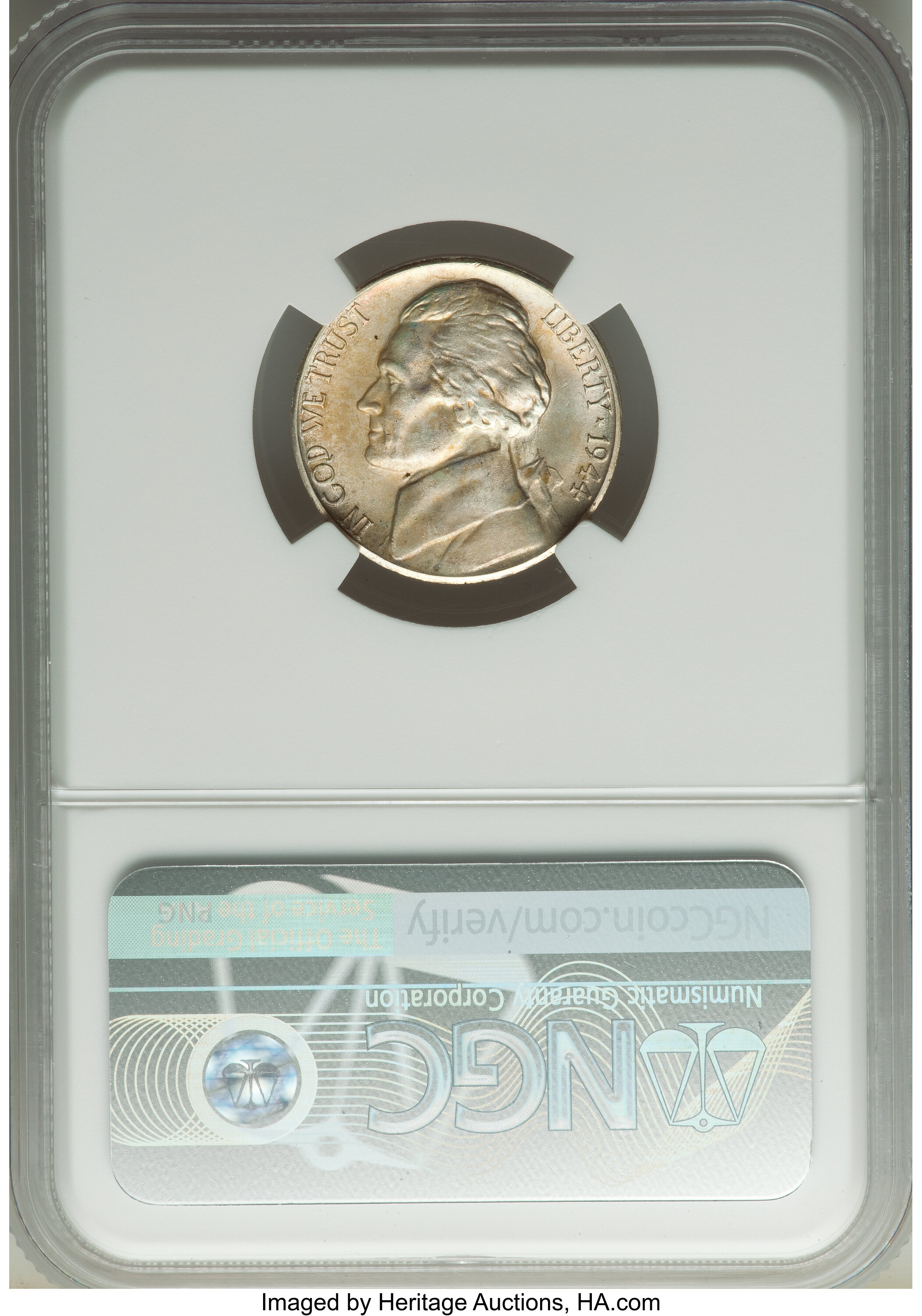 1944-S 5c Silver VF20 thumbnail 18
