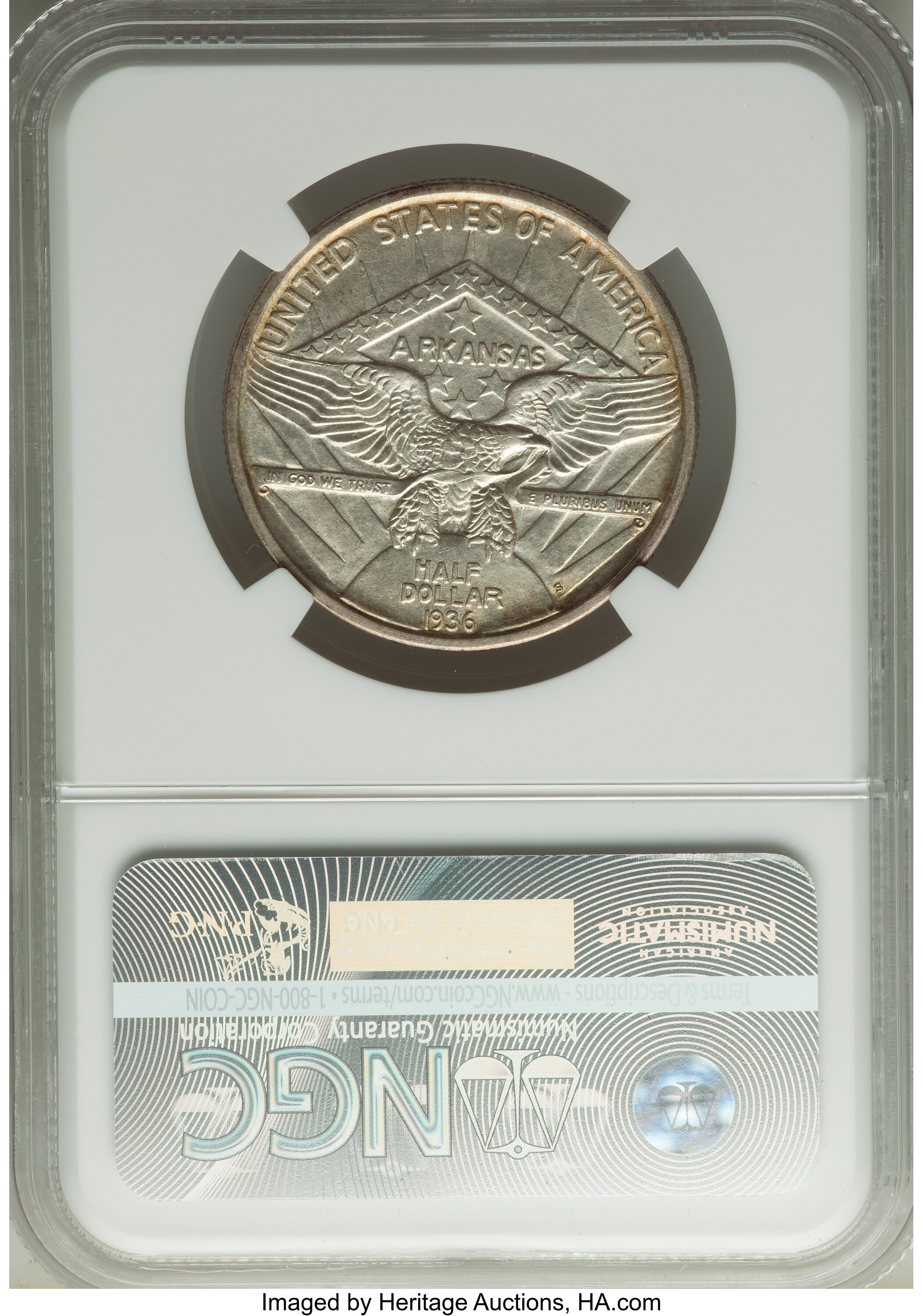1936-S 50c Arkansas XF40 thumbnail 13