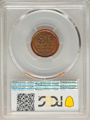 image for: 1909 1C VDB PR66 Red PCGS....