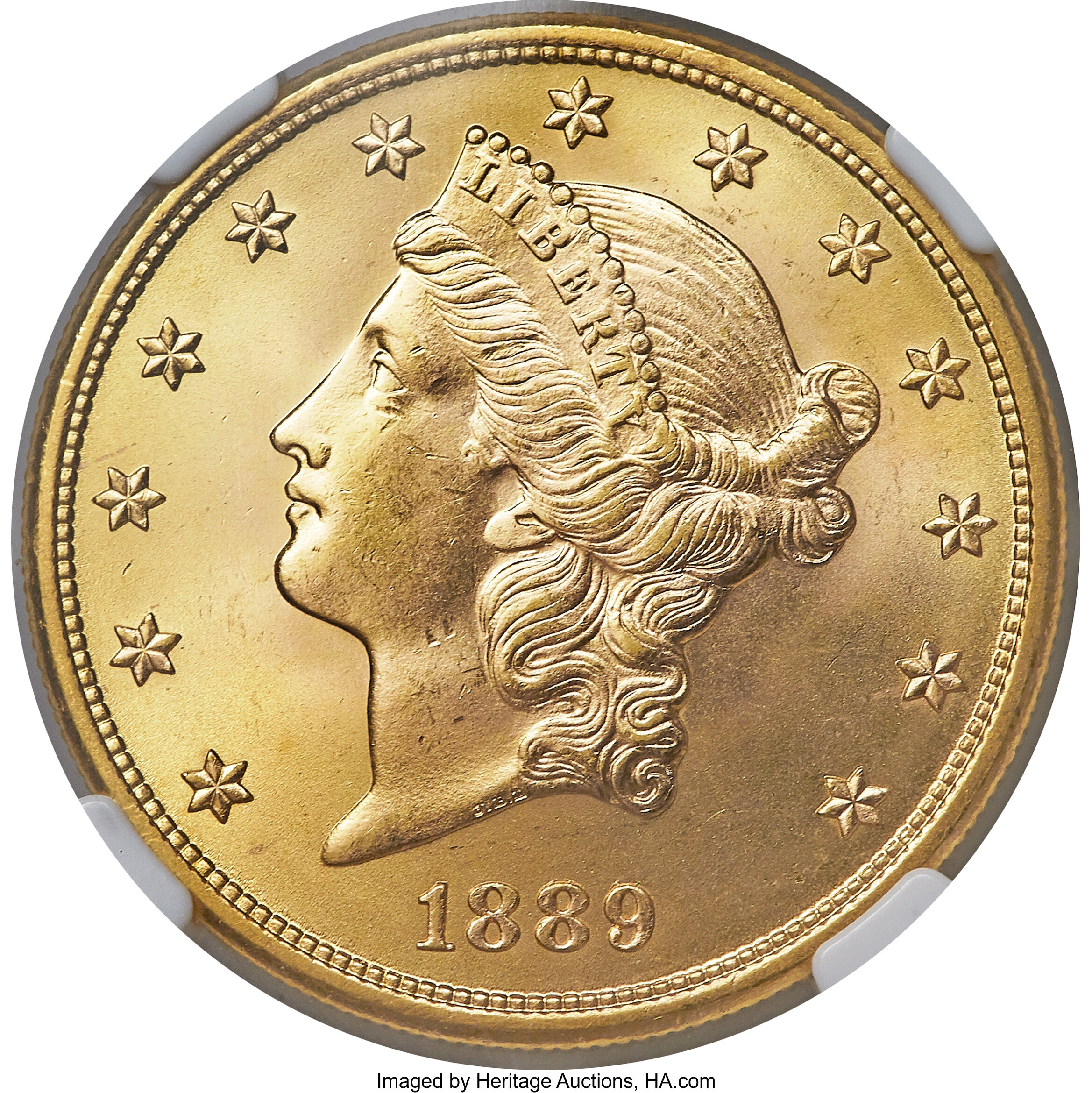 1889-S $20 MS65 NGC. ...