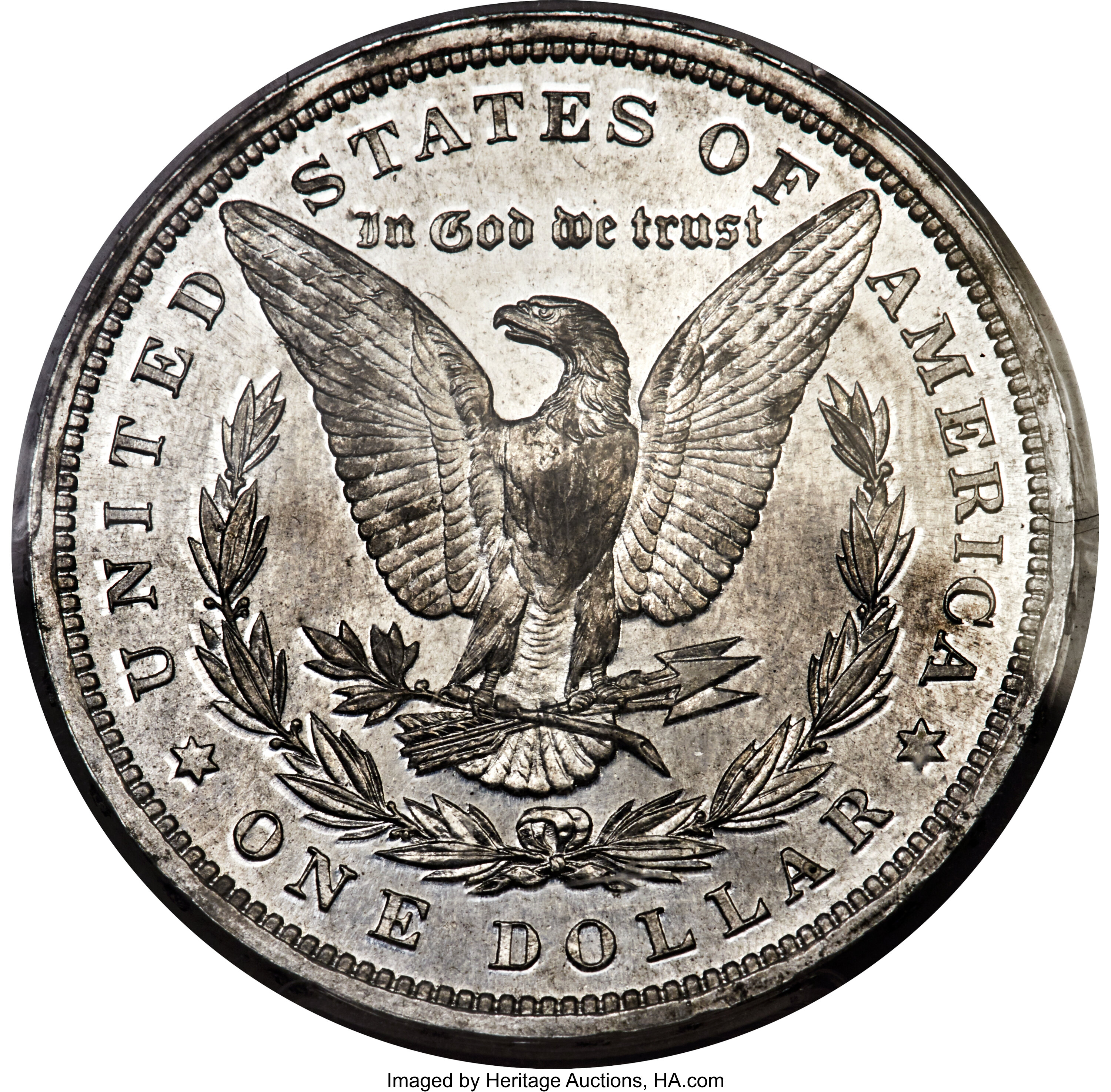 image for: 1885 $1 Snowden Dollar, Judd-1749, Pollock-1961, Low R.7, PR65 PCGS....