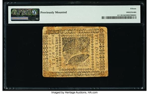 image for: Continental Currency May 9, 1776 $5 PMG Choice Fine 15....
