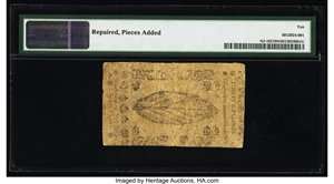 image for: New Jersey April 12, 1757 30s PMG Very Good 10 Net....
