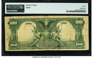 image for: Houston, TX - $100 1902 Date Back Fr. 690 The First National Bank Ch. # 1644 PMG Choice Fine 15....