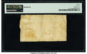 image for: Georgia 1776 $2 Floating Jugs Orange Seal PMG Choice Fine 15....