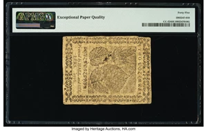 image for: Continental Currency May 9, 1776 $2 PMG Choice Extremely Fine 45 EPQ....