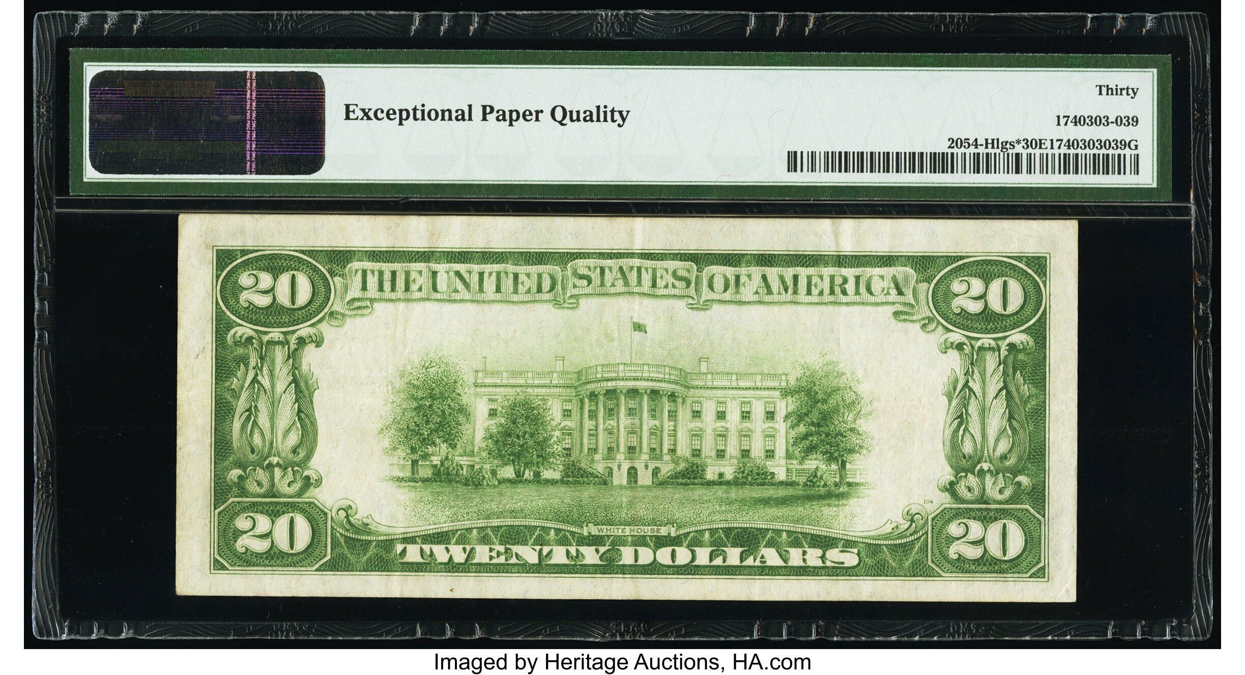 image for: Fr. 2054-H* $20 1934 Light Green Seal Federal Reserve Star Note. PMG Very Fine 30 EPQ....