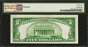 image for: Fr. 1850-H. 1929 $5 Federal Reserve Bank Note. St. Louis. PMG Choice Extremely Fine 45.