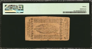 image for: NJ-140. New Jersey. April 12, 1760. 3 Pounds. PMG Choice Fine 15.