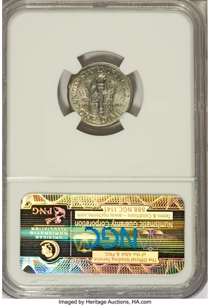 image for: (2) 1998-P Roosevelt Dimes--Mated Pair--MS65 NGC.... (Total: 2 coins)