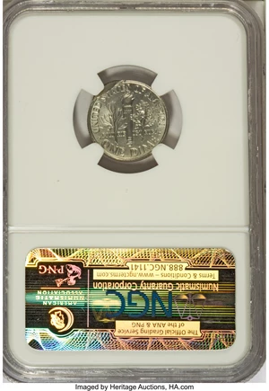 image for: (2) 1998-P Roosevelt Dimes--Mated Pair--MS65 NGC.... (Total: 2 coins)
