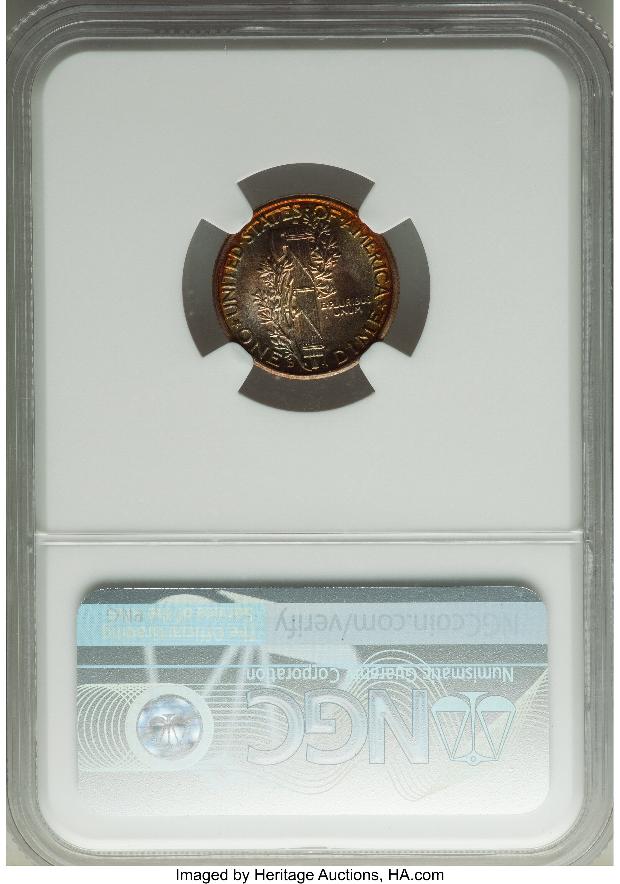1943-D 10c MS FB MS64 FB thumbnail 6