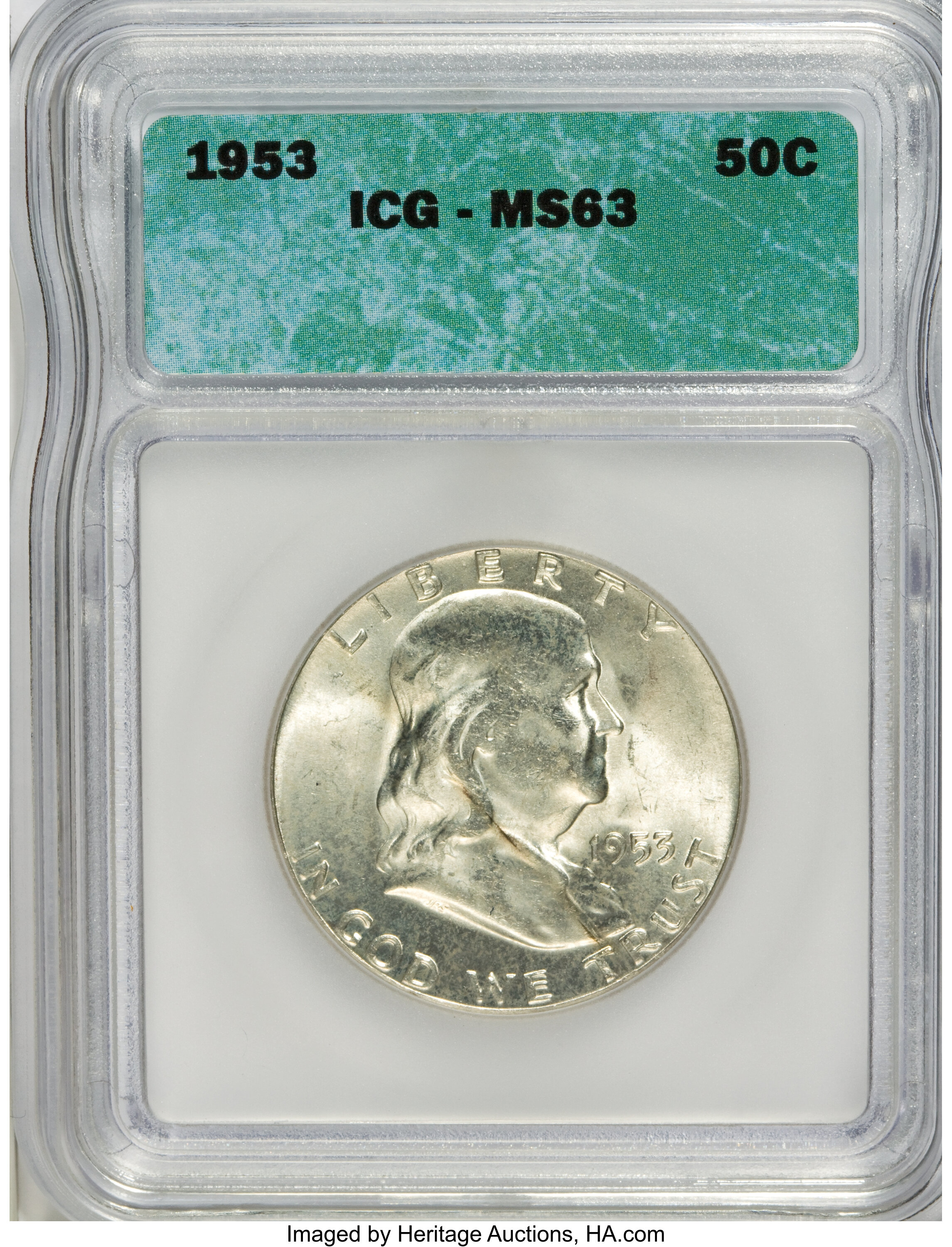 1953 50c VF20 thumbnail 8