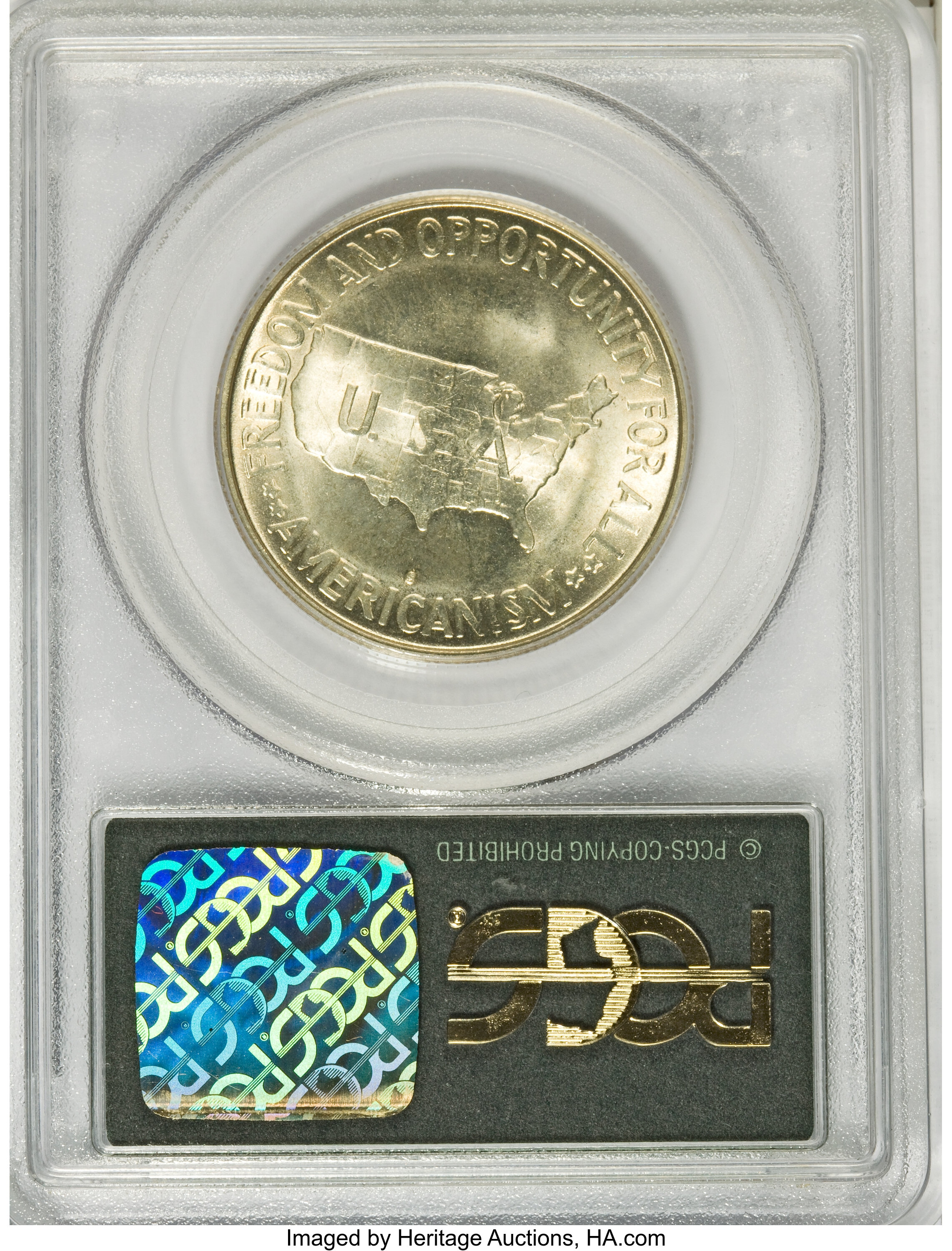 1953-S 50c Washington-Carver VF35 CAC thumbnail 15