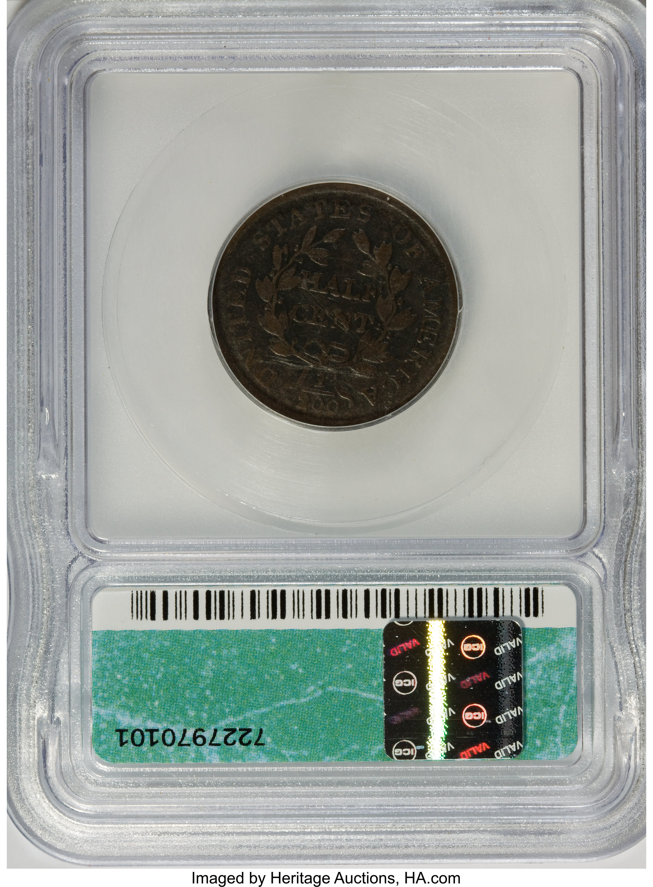 1804 1/2c Plain 4, Stems MS BN AG3 BN thumbnail 12