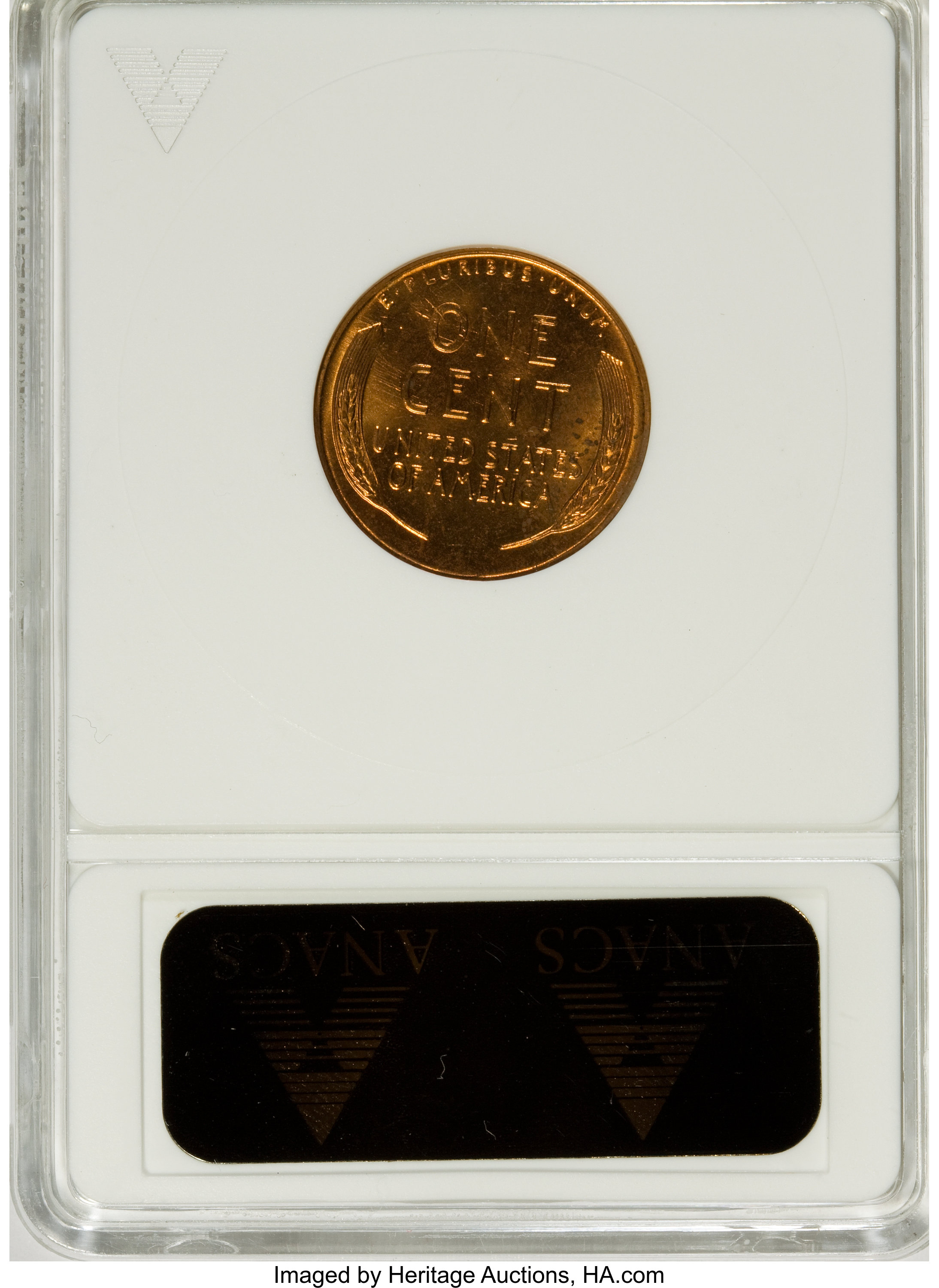1958-D 1c MS RD MS63 RD thumbnail 2