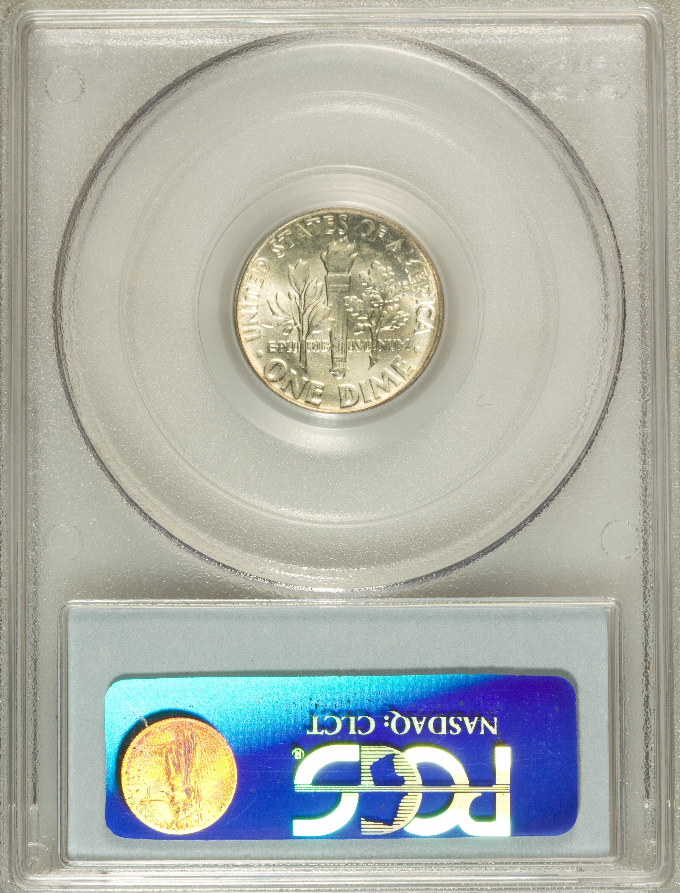 1955 10c AU58 thumbnail 2