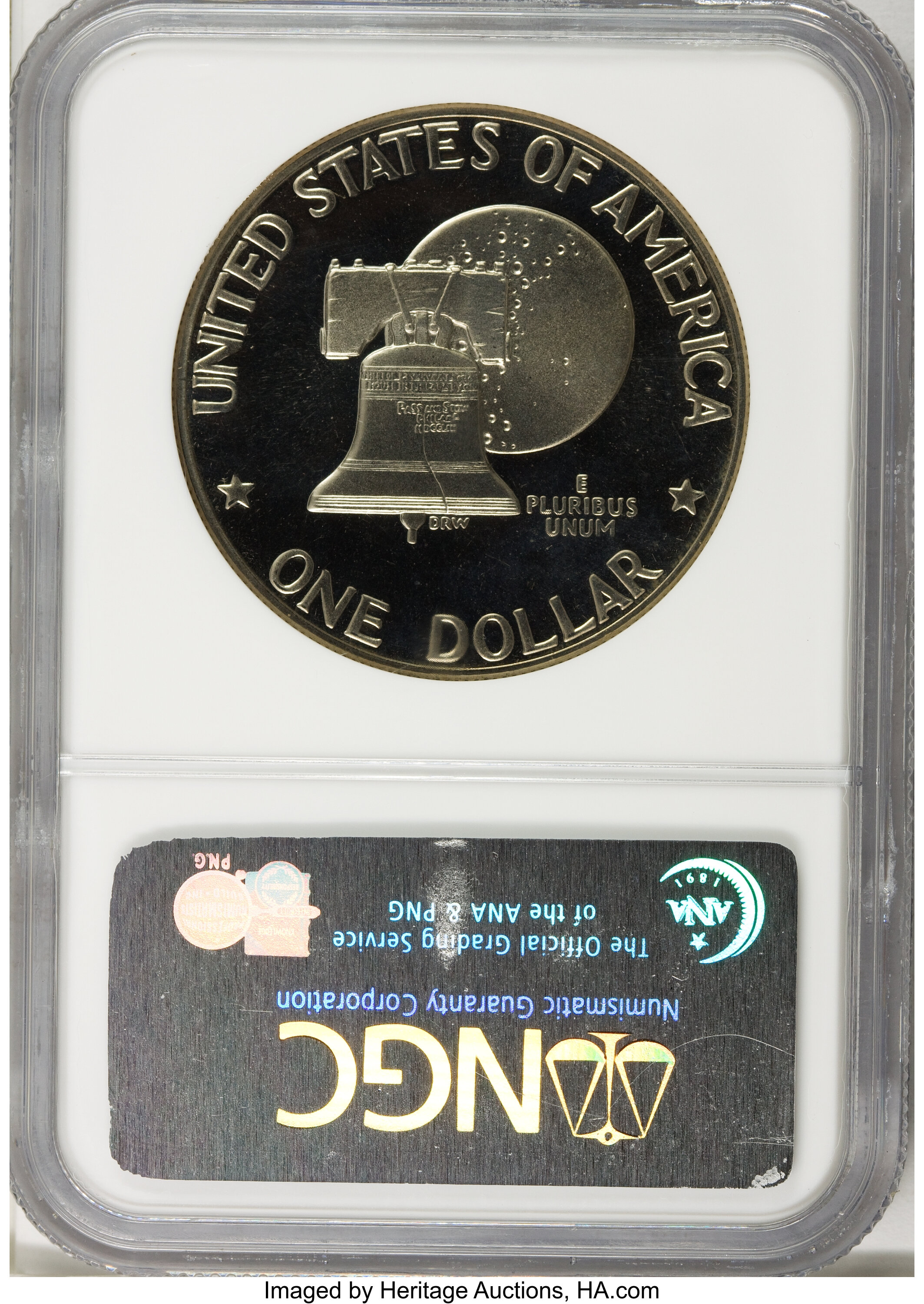 1976-S $1  Clad, Type 2 PR DCAM PR63 DCAM thumbnail 10